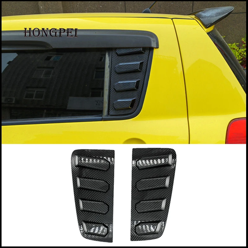 

Car Styling For Suzuki Swift 4 Door Version 2005-2010 Rear Window Blind Shades Louver Molding Cover Sticker Trim Accessories