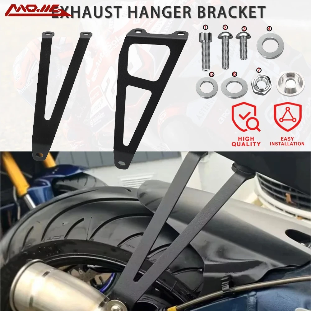 

For Suzuki GSX-R600 GSX-R750 GSXR600 GSXR750 2008 2009 2010 Motorcycle Accessories Exhaust Hanger Brackets GSX-R GSXR 600 750