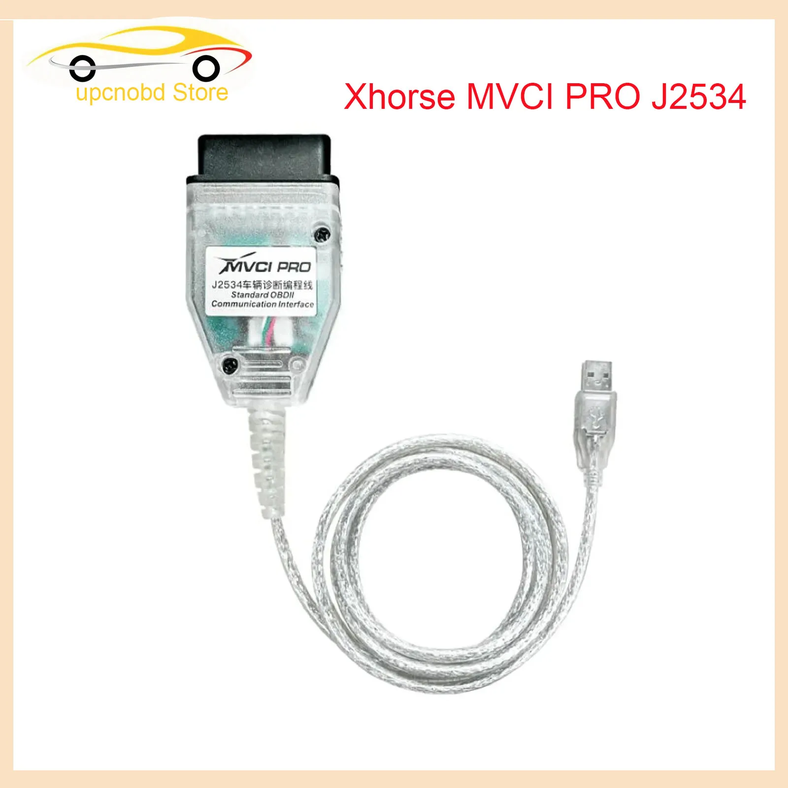 2024 Best Xhorse MVCI PRO J2534 Vehicle Diagnostic Programming Cable for O-DIS/ Fo-rd Maz-da ID-S/ H-DS/ TI-S/ SU-BARU