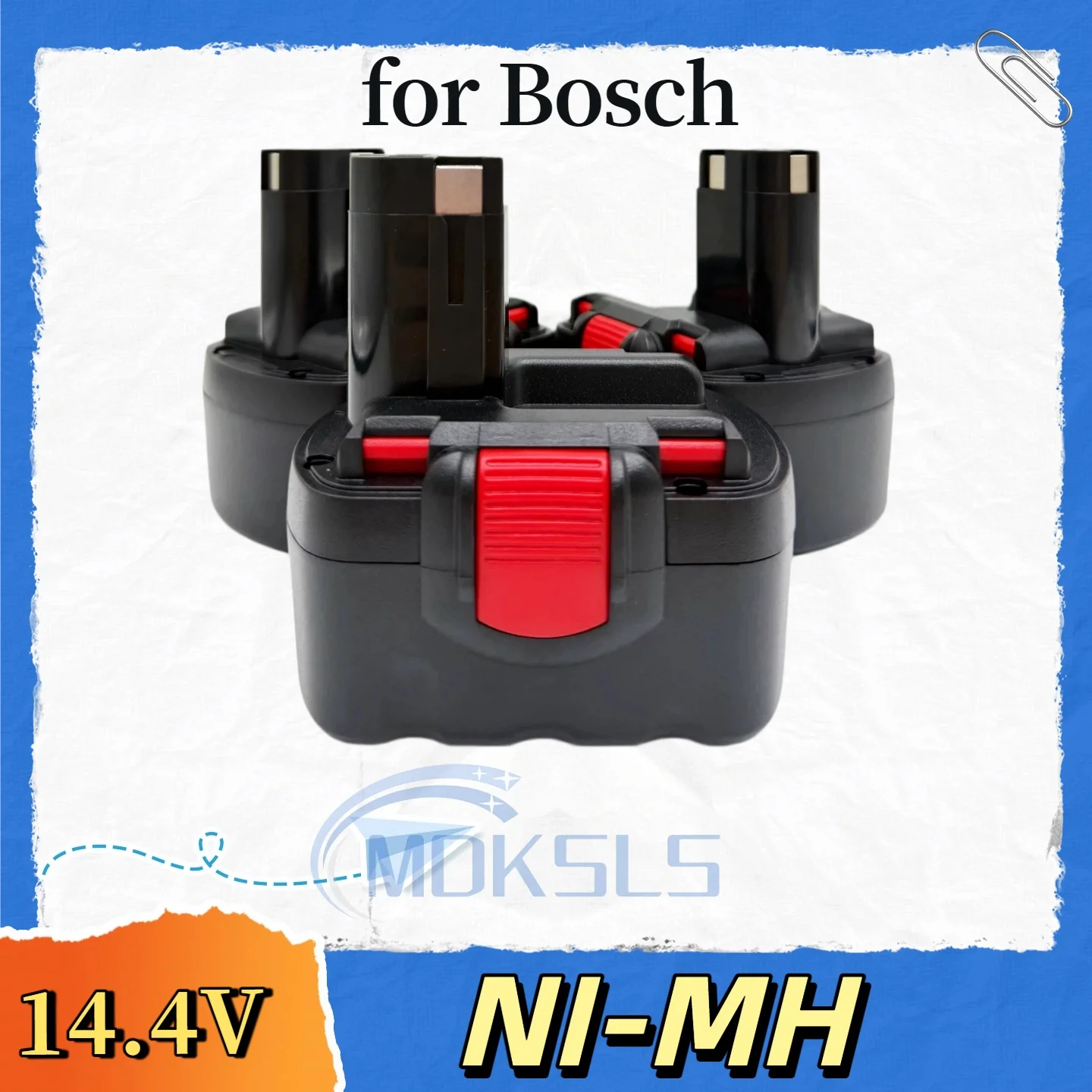 

14.4V Rechargeable Battery for Bosch BAT038 BAT040 BAT140 BAT159 BAT041 3660K NI-CD PSR GSR GWS GHO 14.4V Battery