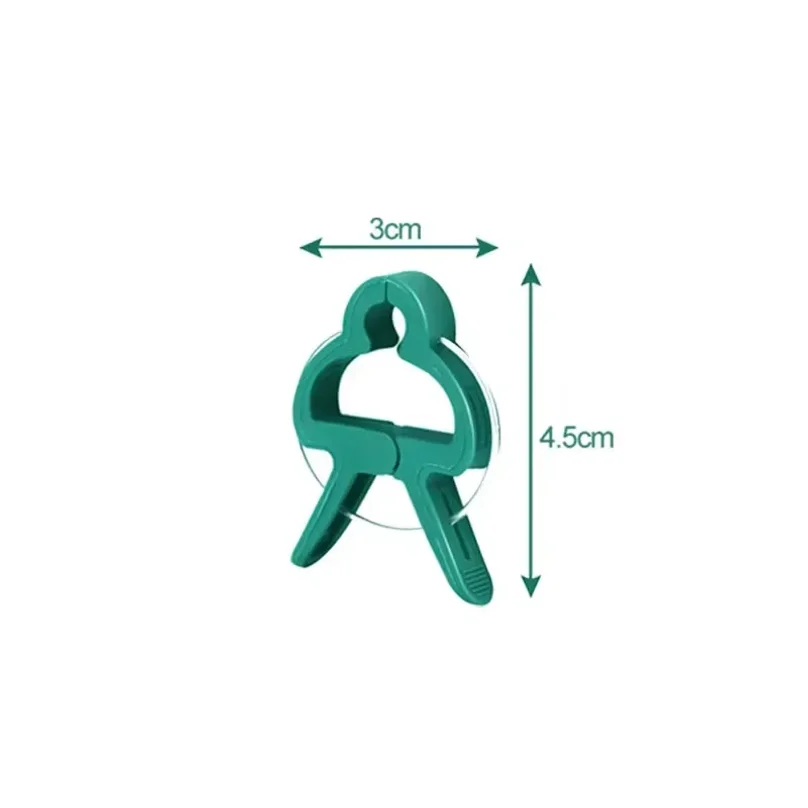 Plant Fixed Clips Reusable Garden Greenhouse Bracket Garden Plants Vine Climbing Clamp Flower Tomato Support Fastener