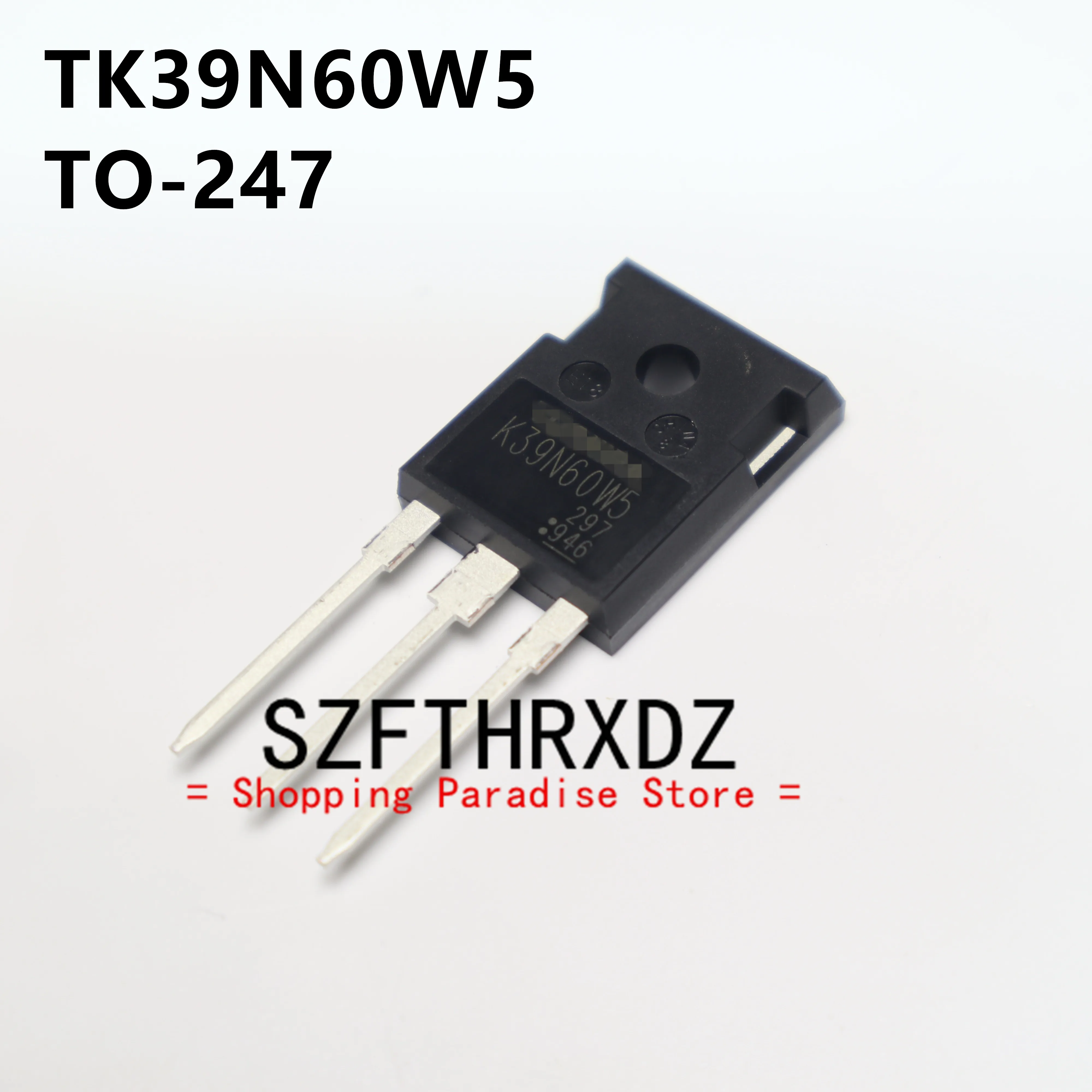 

SZFTHRXDZ 10pcs 100% New Imported Original TK39N60W5 K39N60W5 TO-247