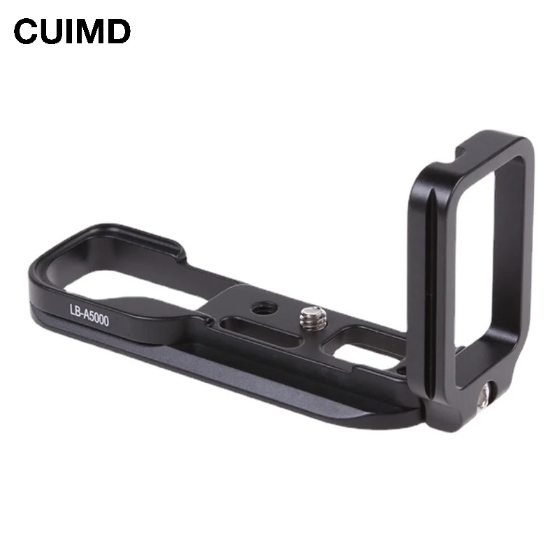 A5000 A5100 Quick Release L Plate/Bracket Holder hand Grip for Sony ILCE-5000 ILCE-5100 RRS SUNWAYFOTO Markins Compatible