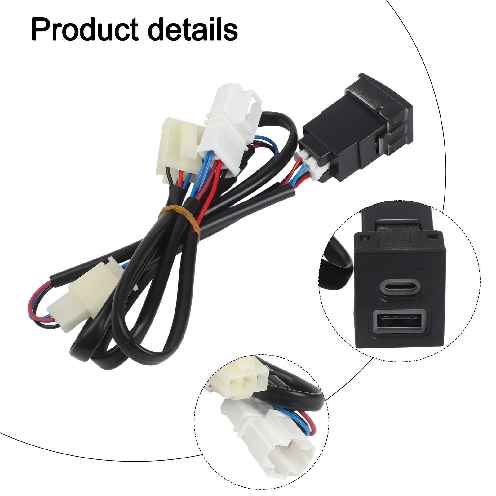 

Car Charging USB Car Fast Charge Car USB Charger Car Charger With Quick Installation High Universality Lightweight Design