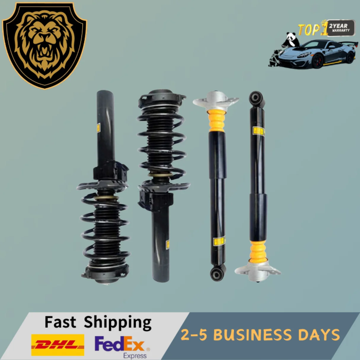 

4X Front Rear Shock Struts MagneRide Fit Audi TT TTS FWD Quattro MKII TTRS 07-15