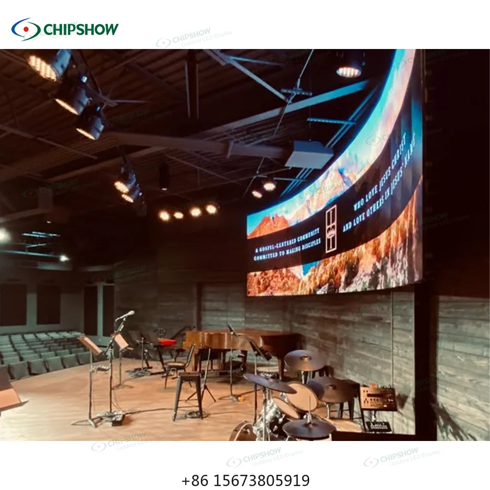 

Small Concert Indoor Hanging Stage LED Display Screen P1.95 P2.6 P2.97 P3.91 500x500mm Curved LED Panels Flexible LED Display