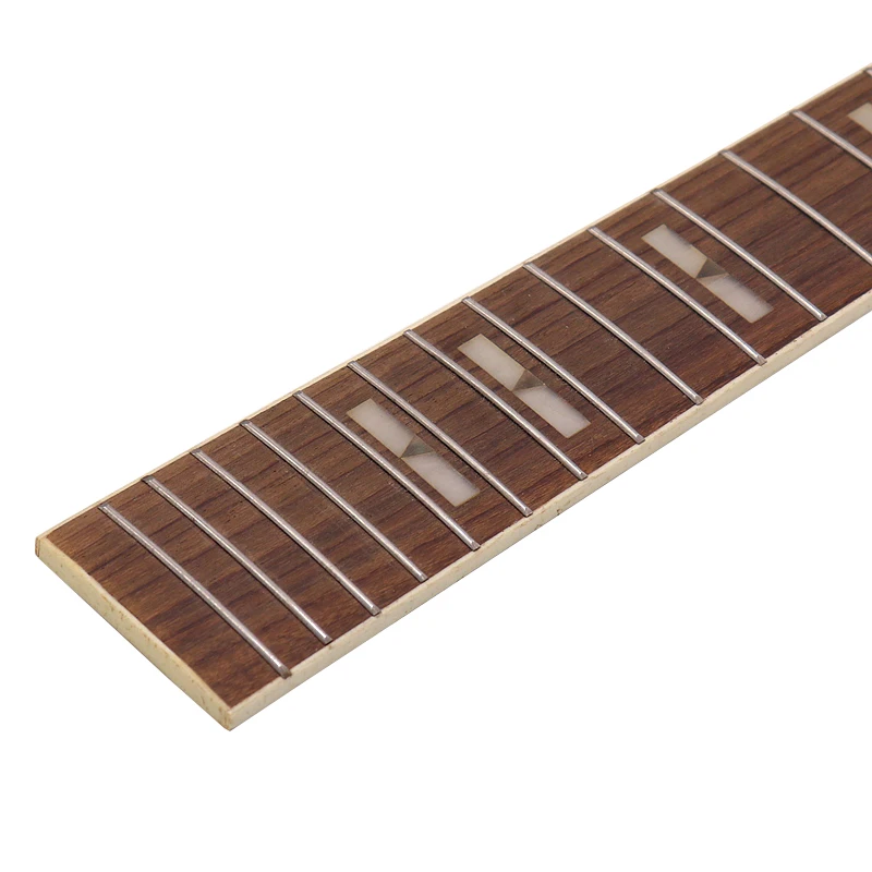 21 Fret Rosewood Acoustic Guitar Fingerboard Folk Guitar Fretboard Inlay color Shell Sound Piont with fret Guitar DIY Parts