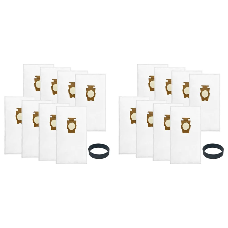 A44T 16 Pack Vacuum Bags Replacement For  204811 204814, Sentria, Avalir, Ultimate G Series Model With 2 Belt