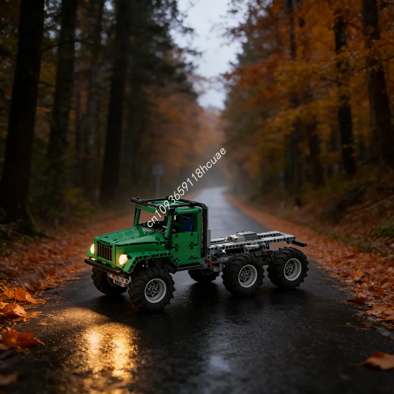 1112ピース MOC テクニカル ジル トライアルトラック モデル 組み立てブロック 建築玩具 アイデア クリスマスギフト ブロック 教育 誕生日プレゼント