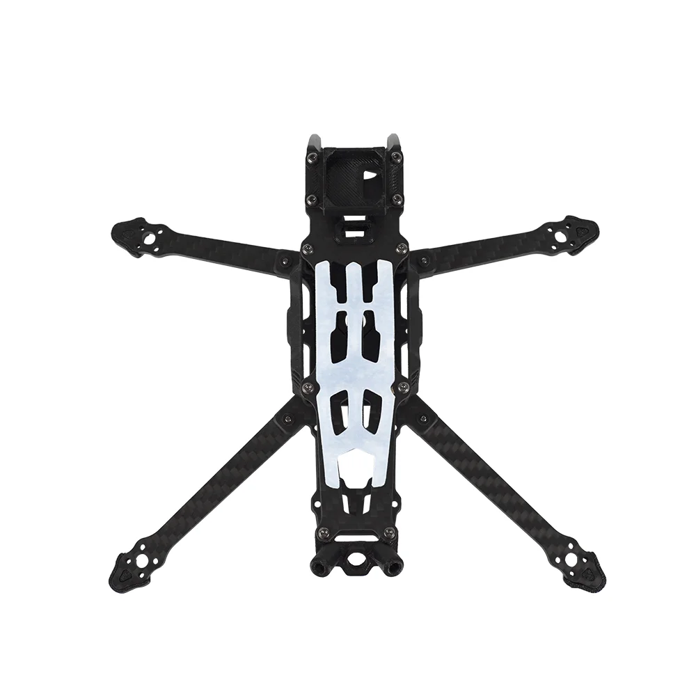 DeepSpace ROC 4 4-Inch FPV Drone Frame | DC-Type Carbon Fiber Long Range Quadcopter Frame |  Wheelbase DJI O4 Pro Compatible