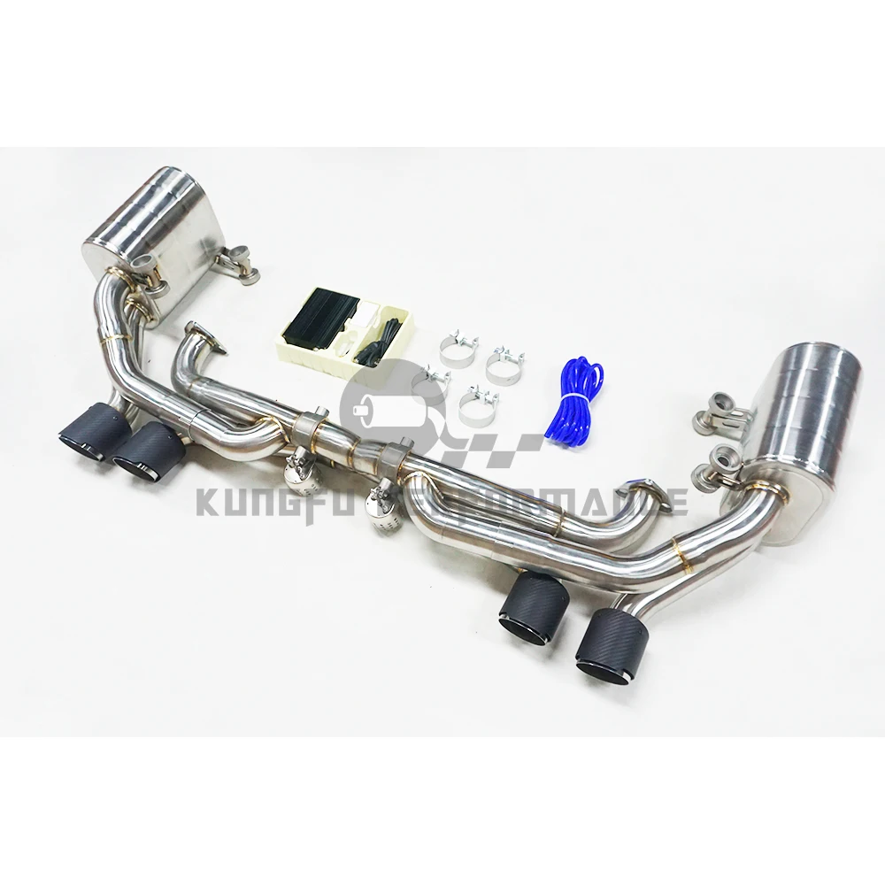 

KUNGFU PERFORMANCE SS304 Top Quality 2008-2011 Por sche 911 Carrera S / 4S / GTS (997.2) 3.6L 3.8L Exhaust System