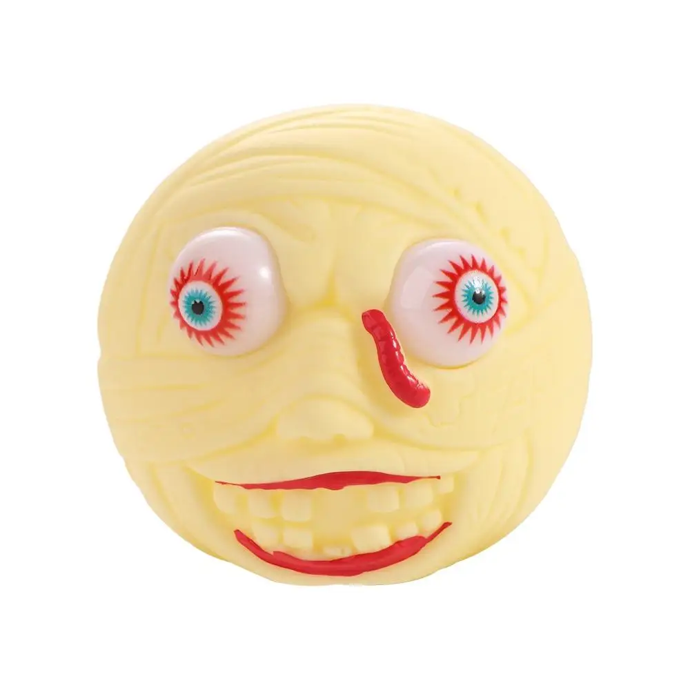 Giocattoli di teschio morbidi e strappanti per alleviare lo stress Novità Pagliaccio Spremere Giocattoli agitati Ragno Rimbalzo lento Giocattolo di scherzo di Halloween per adulti