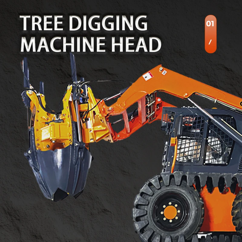 KESEN Advanced Diesel-Powered Tree Spade Machine for Tree Transplanting and Arboriculture with Easy Operation 1 Year Warranty