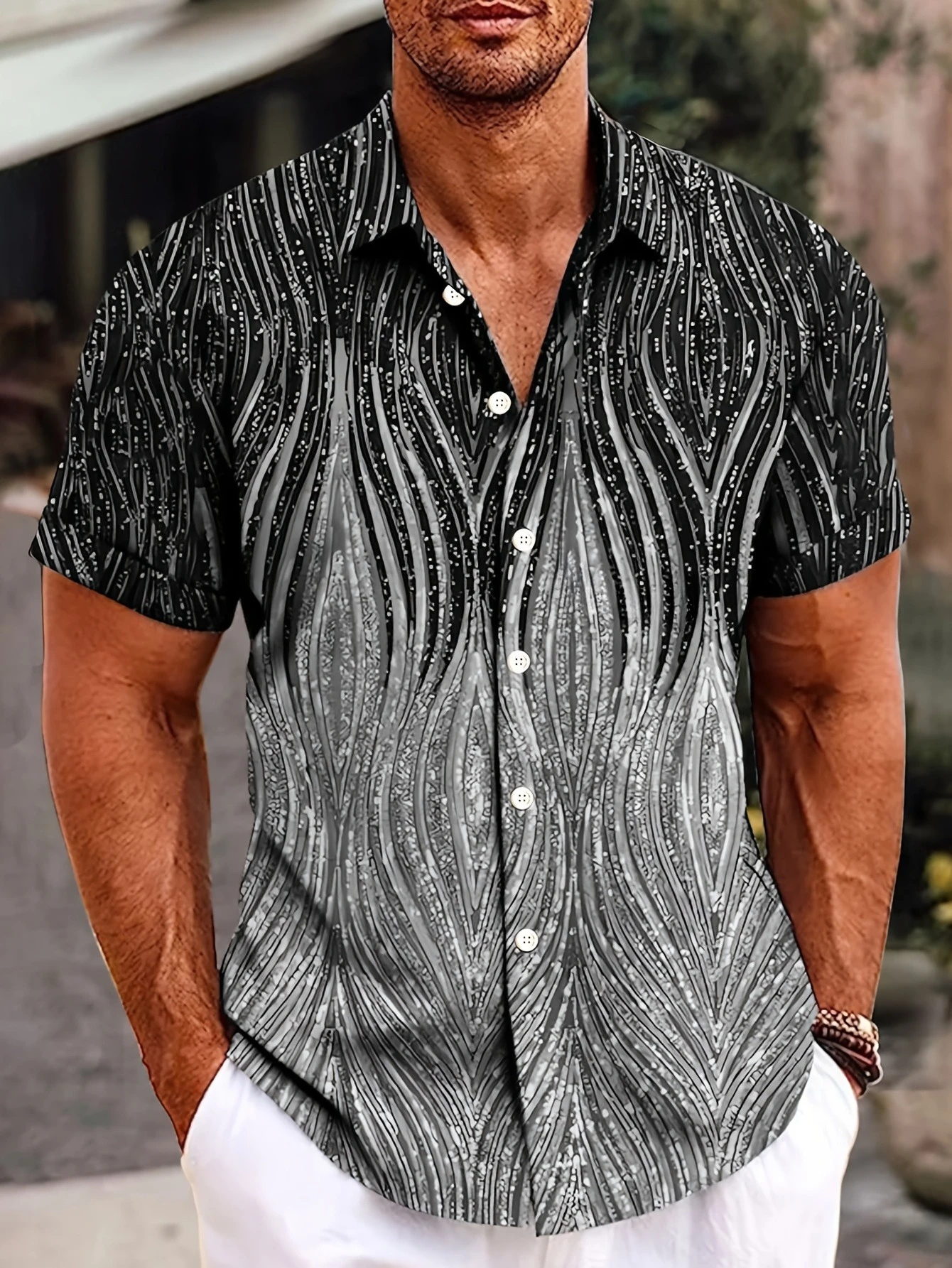 2026 New Tropical Vacation 3D Printed Hawaiian Boys and Girls' Shirt Summer Casual Short Sleeve Button Loose Beach Shirt
