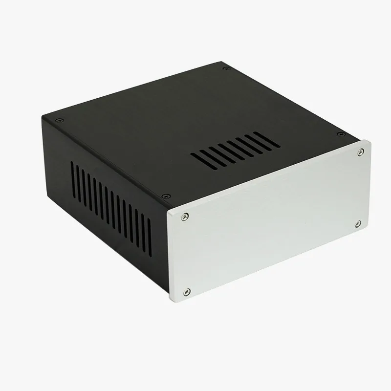 BZ2209 All-Aluminum Preamplifier Chassis Amplifier Housing Power Amp Case DIY Box 219MM*90MM*228MM