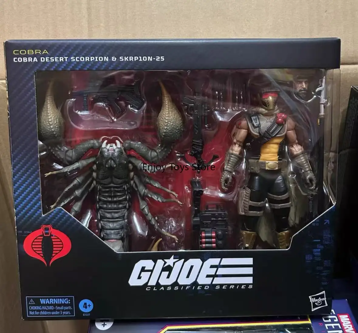 In Stock Hasbro Special Forces Cobra Desert Scorpion & Skep 10-25 Spot