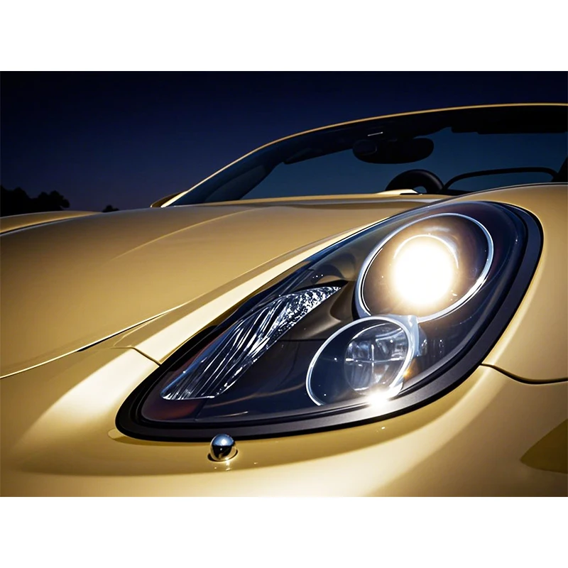 

2012-2015 For 981 Boxster Car Modification Upgrades New LED Headlights And Front Bumper Lights