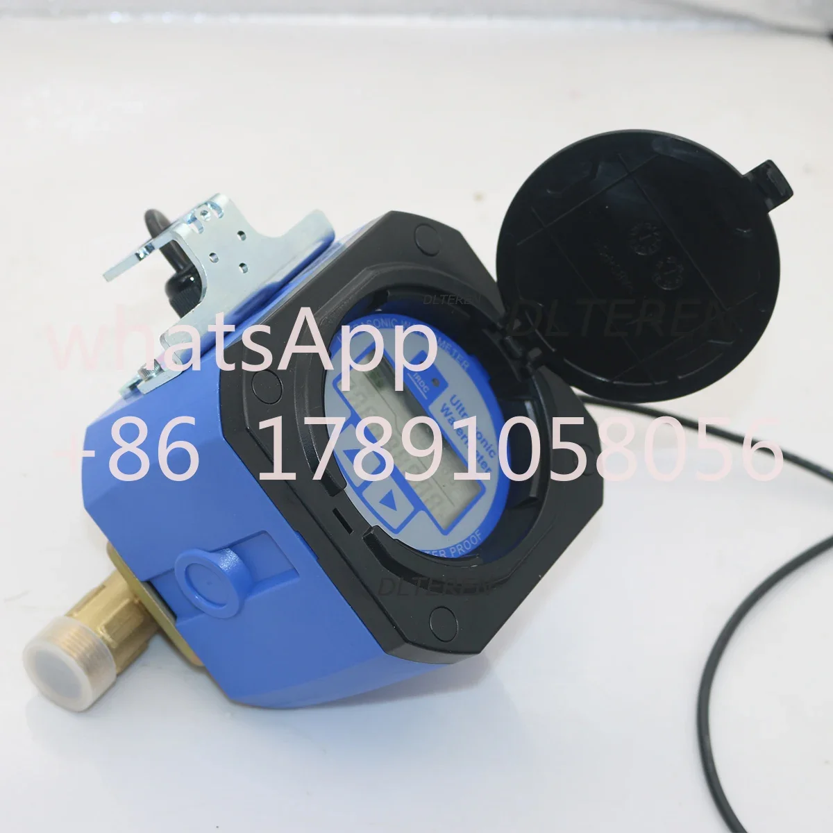 DTI-1 IP68 Smart Ultrasonic Water Meter with RS485 Output Threaded Connection Copper Pipe