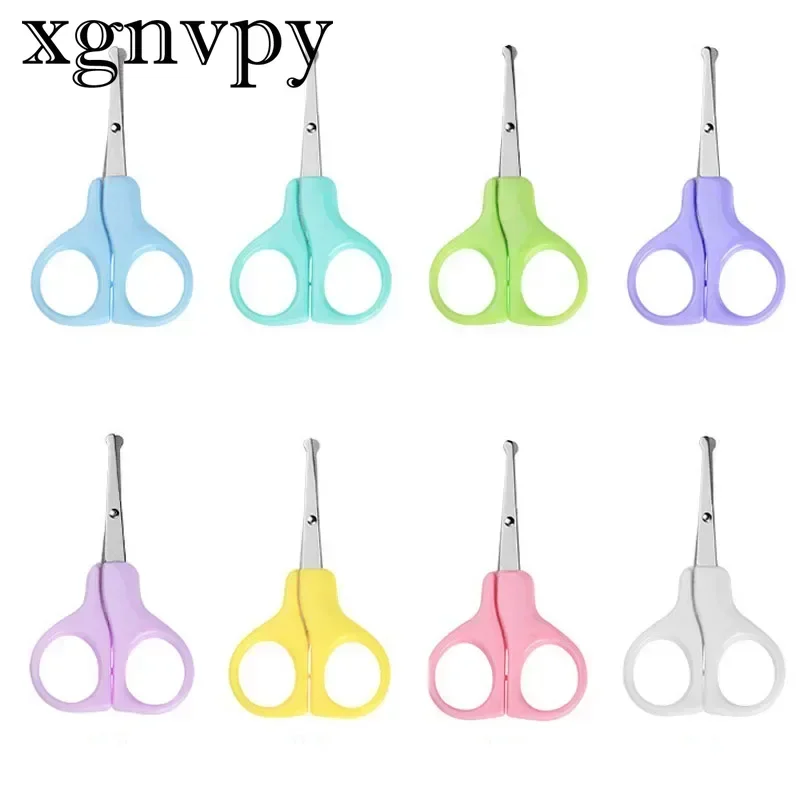 Xgnvpy Manicure Cutter Baby Nail Care Nail Scissors Finger Trimmer Scissor Stainless Steel/PS Baby Special Tool Kids Supplies