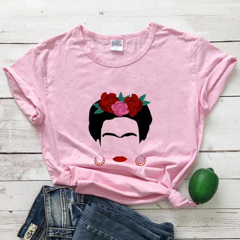 Colored A Besos Entiendo A Veces No T-shirt Vintage Women Graphic Feminism Tee Shirt Top  for Men Women Summer Tops