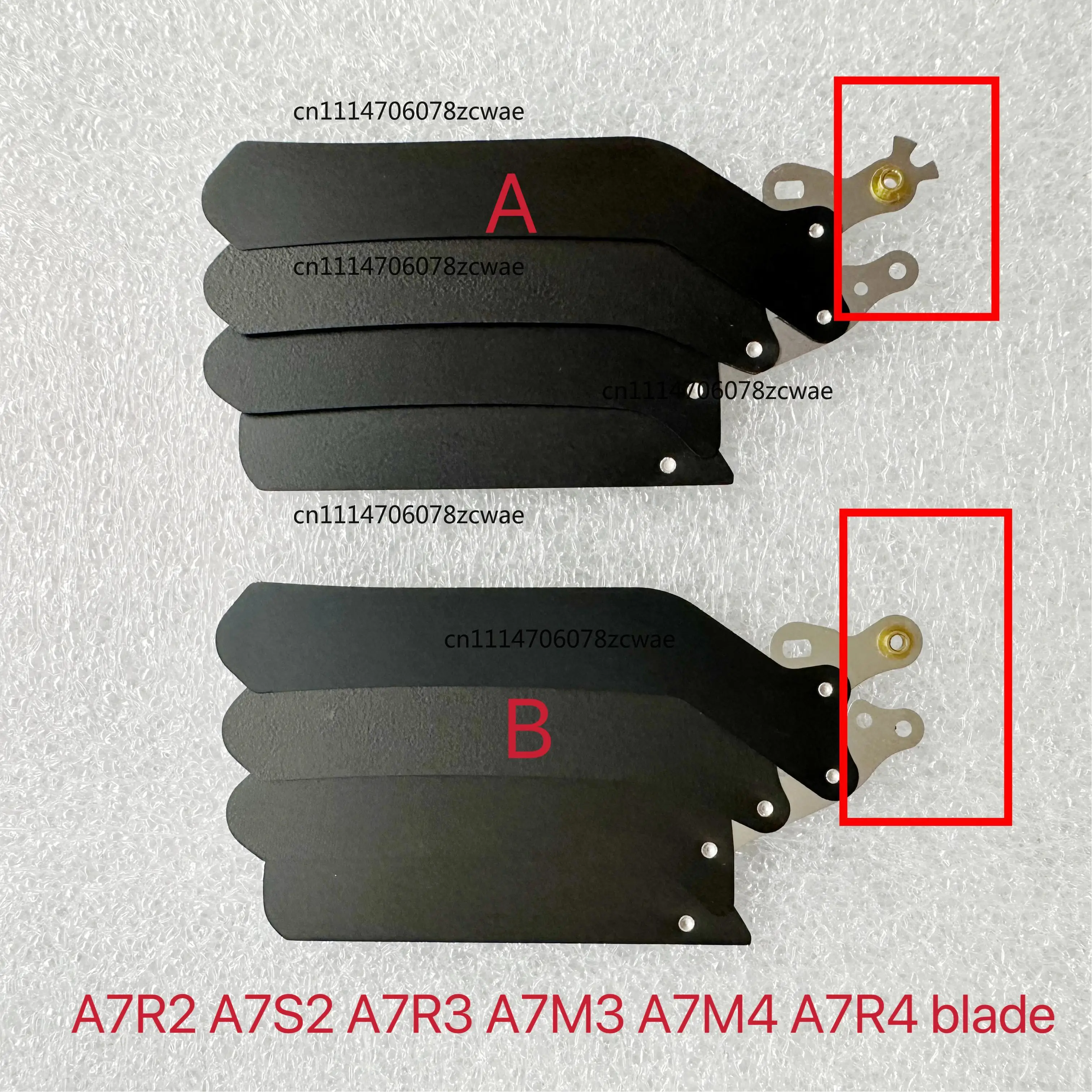 New Shutter Unit Blade For Sony ILCE-A7M4 A7R4 A7M3 A7R3 A7R2 A7S2 A7 Shutter Unit Blade Digital Camera Repair parts