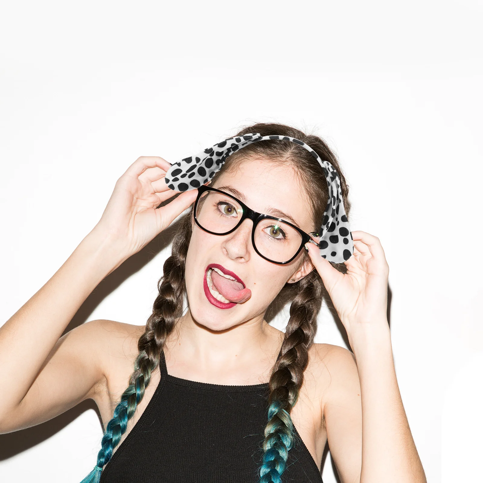 3 pezzi set di costumi per cani di Halloween orecchie fascia papillon coda accessori cosplay per feste per adulti costume per cani