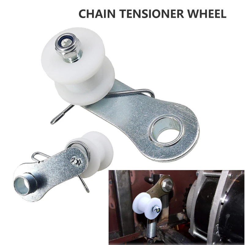 Heavy Duty Chain Roller Tensioner W/Spring 110cc 125cc 140cc Dirt Pit Mini Bike Moto Dirt Bike