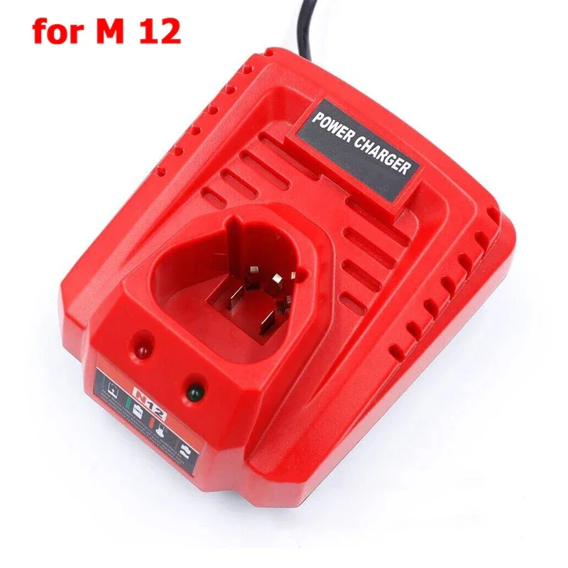 M12-18C Li-ion Battery Charger for Milwaukee 12 V 14.4V 18V C1418C 48-11-1815/1828/1840 M&18 M&14 M&12 Lithium Battery Charging