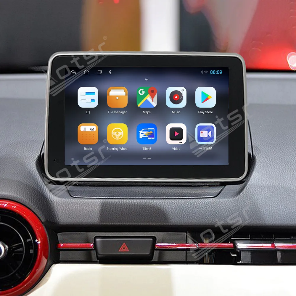 7.0 بوصة لمازدا 2 CX-3 2015 -2018 سيارة السيارات carplay أندرويد 14.0 راديو مشغل وسائط متعددة لتحديد المواقع والملاحة شاشة تعمل باللمس رئيس وحدة