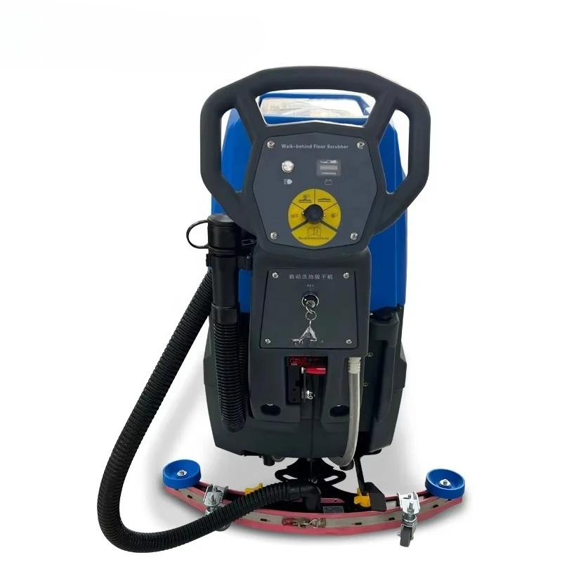 F530 جديد الصناعية التجارية 24 فولت بطارية تعمل بالطاقة اليد دفع الطابق غسالة تنظيف مجفف الأرضيات #2