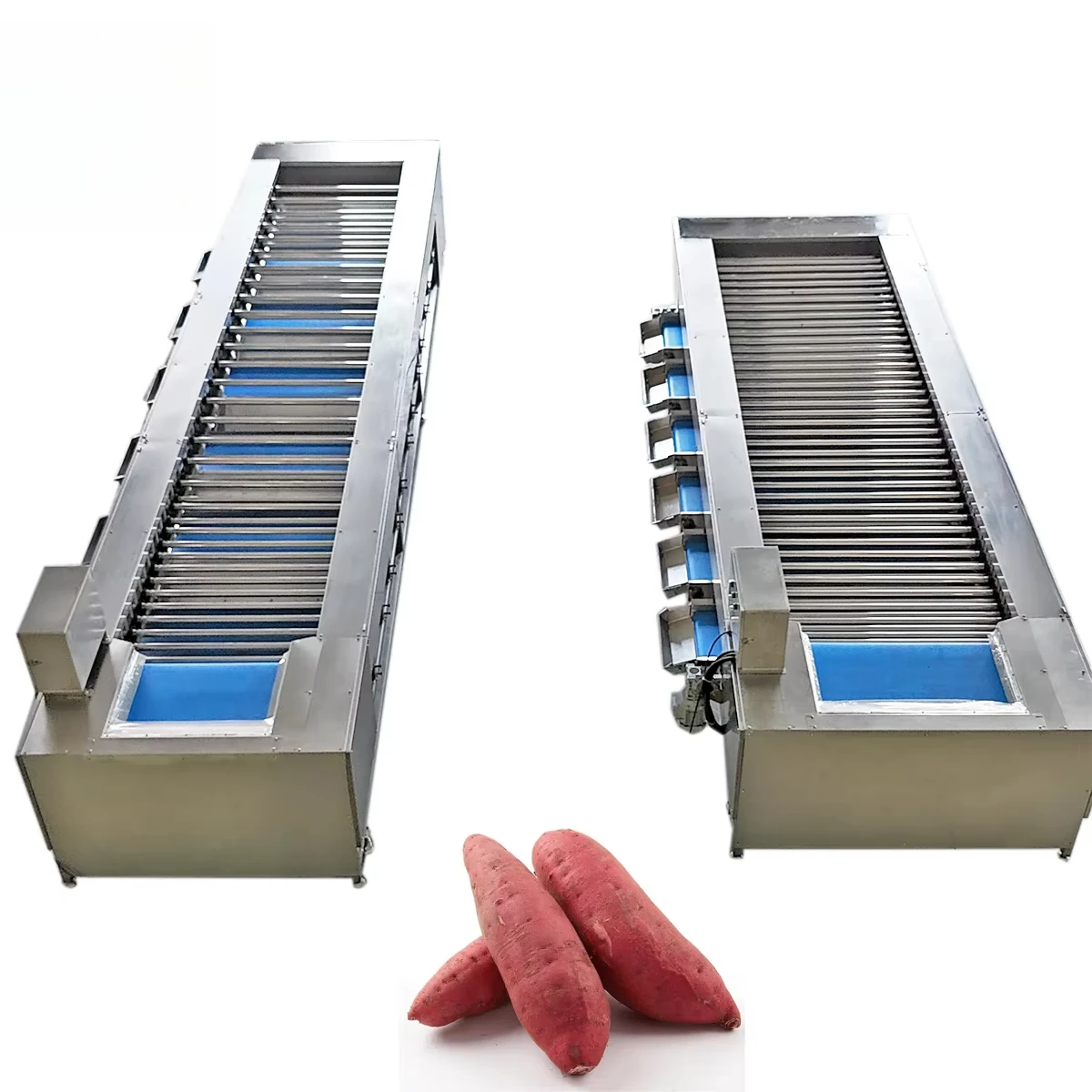 Sweet Potato Vegetable Fruit Automatic Size Sorting Grading Machine for Commercial Use Fruit Vegetable Processing Plants Snack