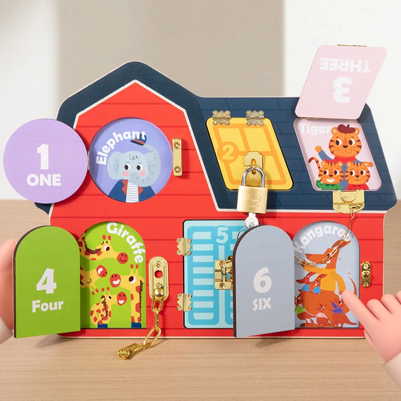 jouet-montessori-maison-d'activites-jeu-de-serrures-et-cles-jouet-educatif-pour-la-reconnaissance-des-animaux-et-des-chiffres-pour-les-tout-petits-developpement-de-la-motricite-fine