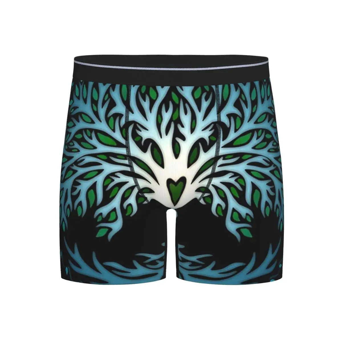 

Long Boxer Underpants Shorts Yggdrasil, Tree Of Life, Celtic Symbol Panties Men's Underwear for Homme Man Boyfriend Gift