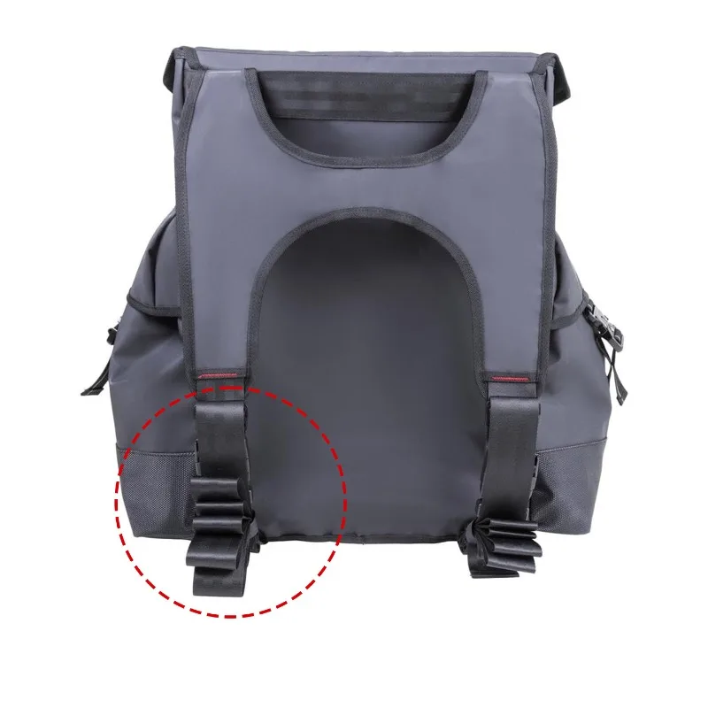 Large-capacity multi-pocket car storage bag, external outdoor rainproof travel bag