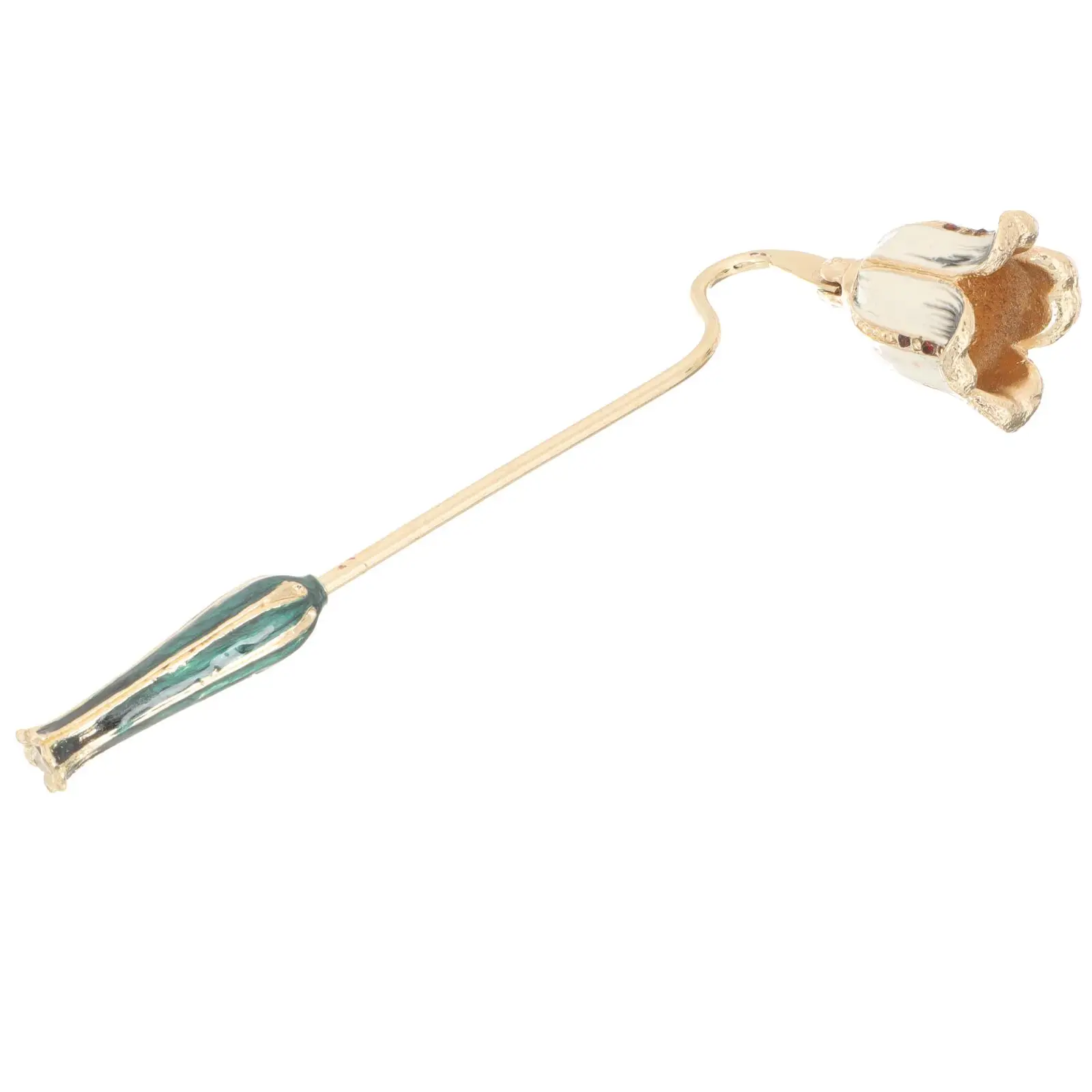 

Aromatherapy Extinguisher 17x5x3 5cm 90g Vintage Metal Wick Snuffer Home Decor Supplies Safe Portable
