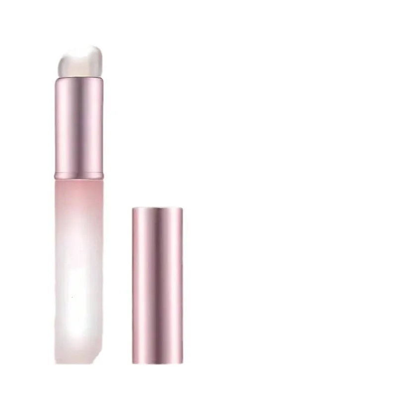 메이크업 브러쉬 Q 엘라스틱 실리콘 립 브러쉬 미니 버전 립 머드 립스틱 브러쉬 컨실러 메이크업 브러쉬 재사용 가능한 립스틱 브러쉬 여성용