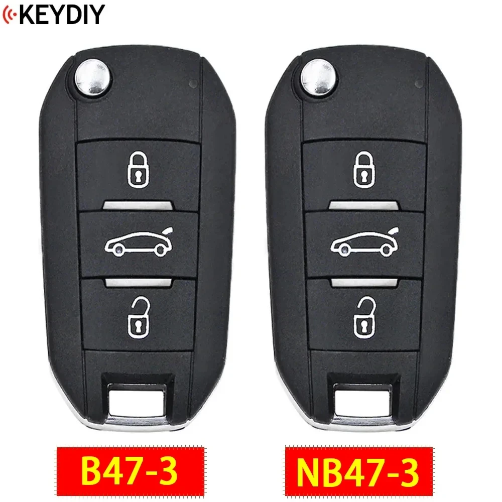 KEYDIY B47-3 NB47-3 Universal 3 Button KD Remote Car Key Auto Multi-function For KD900 MINI/KD-X2/KD-MAX Tools 5pcs/Lot