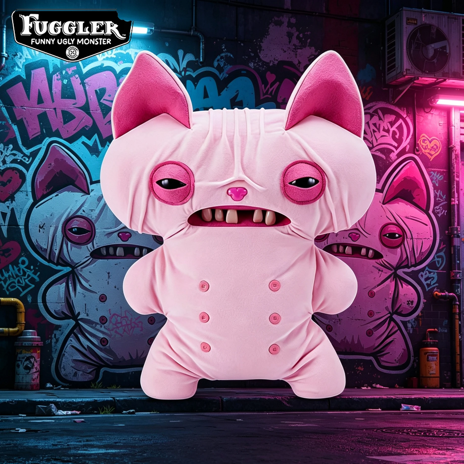 

47cm Fuggler Big Fugg Funny Ugly Teeth Monsters Plush Toys Kawaii Plushies Soft Pillows Cute Pleuche Doll Toy Kids Gifts