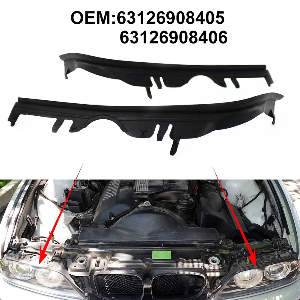 

Уплотнение фары 63126908405 63126908406 Для BMW Для серии 5 Для E39 1999-2003 гг. Пластиковая уплотнительная лента для фар Автомобильные фары Часть