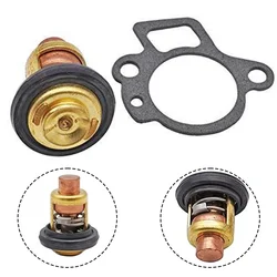 FOR OUTBOARD 25 30 40 50 60 4 Stroke THERMOSTAT & GASKET 66M-12411-00 For Mercury 4 Stroke 15 FOR HP FOR Mercury: 15, 75, 90hp 4