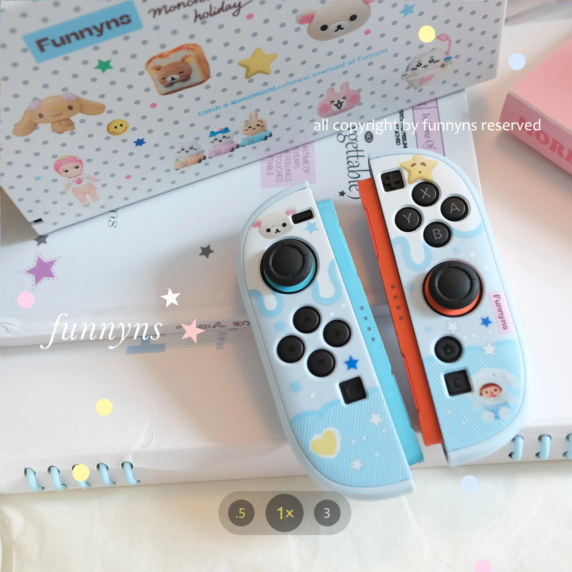 [متوفر] لطيف Rilakkuma الكرتون مخصص واقية قذيفة Switcholed هارد شل Ns واقية قذيفة أنيمي الطرفية لعبة هدية