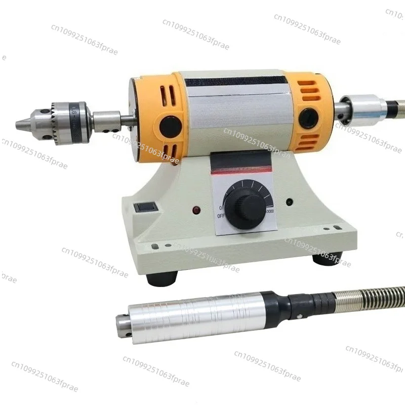 Electric Bench Grinding Machine Multi Purpose Tool For Wood Jade Cutting Engraving Polishing With Grinding Wheel Accessory