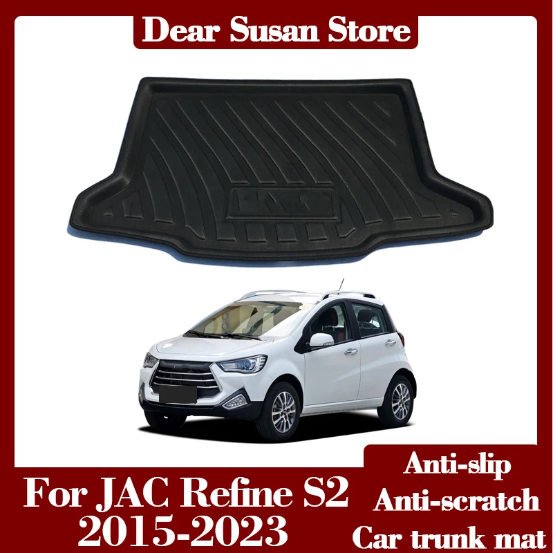 

Car Rear Trunk Mat for JAC Refine S2 JS2 Sei 2 EV6S IEV7S IEV40 EVO3 2015~2023 Luxury Trunk Storage Pad Rug Auto Accessories