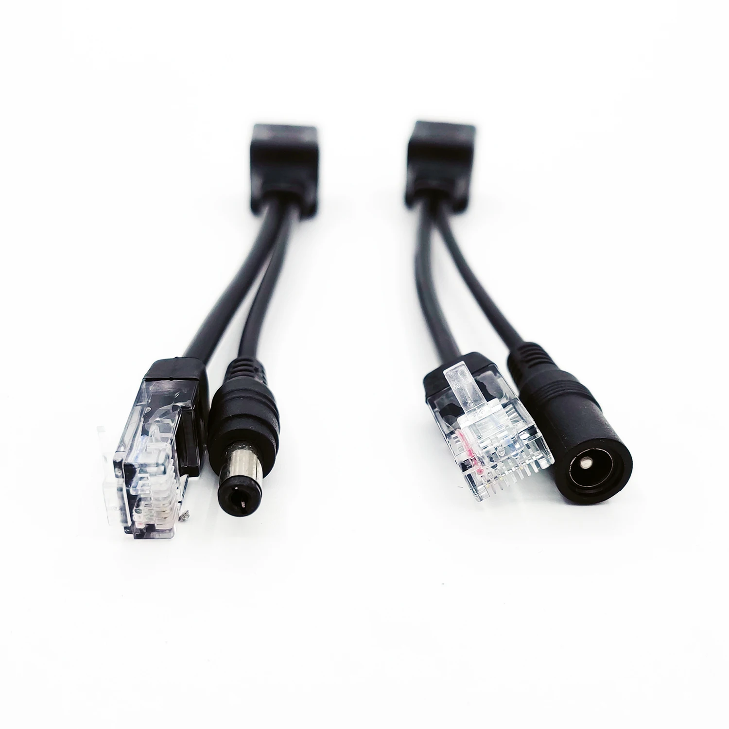 1 Pair POE Cable Passive Power Over Ethernet Adapter Cable POE Splitter RJ45 Injector Power Supply Module 12-48v For IP Camea