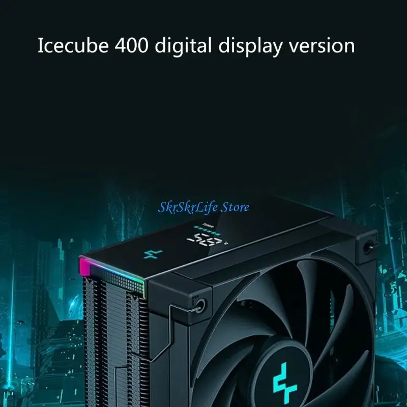 E65E PC Cooling Fan Silent Control Computer Cooler untuk LGA Common Plat