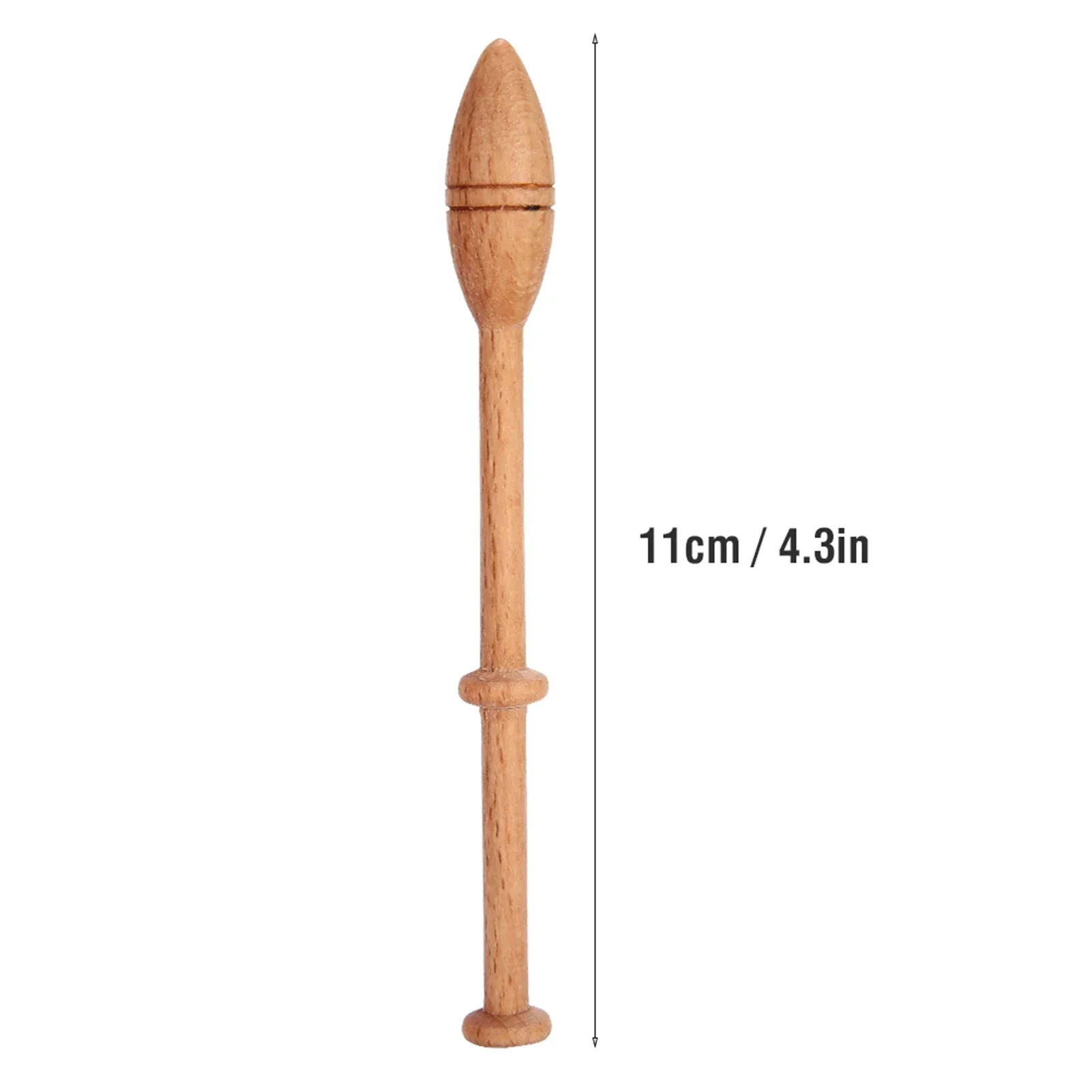 12Pcs Lace Bobbin Wooden Antique Vintage French Artisan Craft Turned Wood Weaving Tools view 3