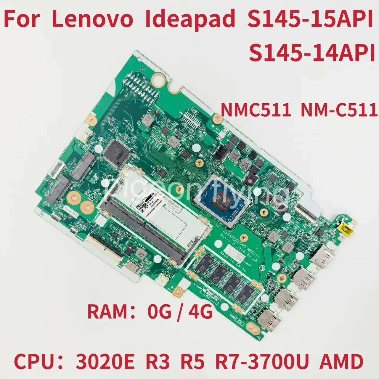 NMC511 NM-C511 For Ideapad S145-14API S145-15API Laptop