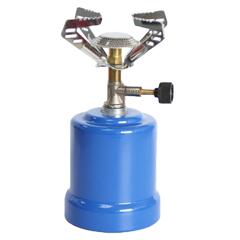 

Portable Coffee Stove Camping Lightweight Gas Tank Outdoor Hiking Burner Compact Heatproof Adjustable Flame for Biking