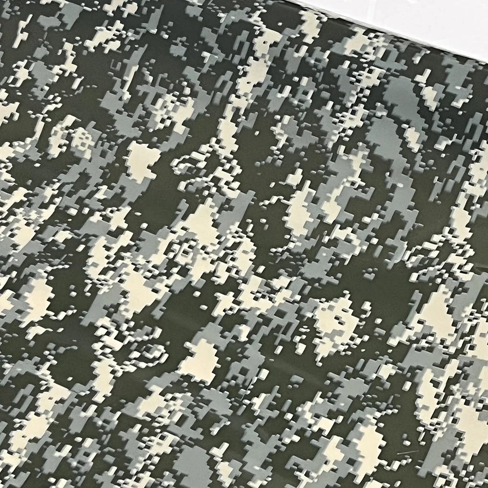 

2M X 50CM Water Transfer Printing Film Green Digital Camouflage Pattern Hydrographic Film for DIY Hydrographics