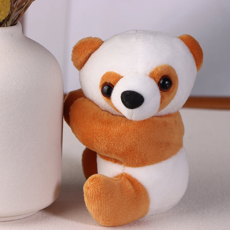 Plush Animal Clip Clip-On Critter Panda Clip Note Clip Stand Photo Holder Stand Memo Clip For Home Office Use